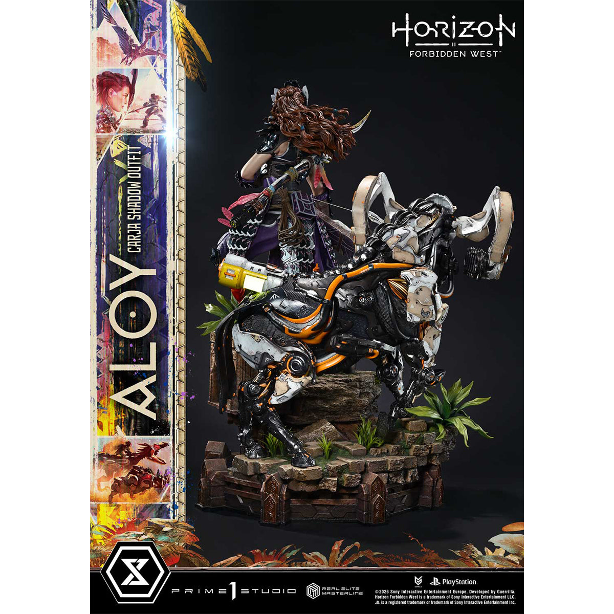 Real Elite Masterline Horizon Forbidden West Aloy Carja Shadow Outfit