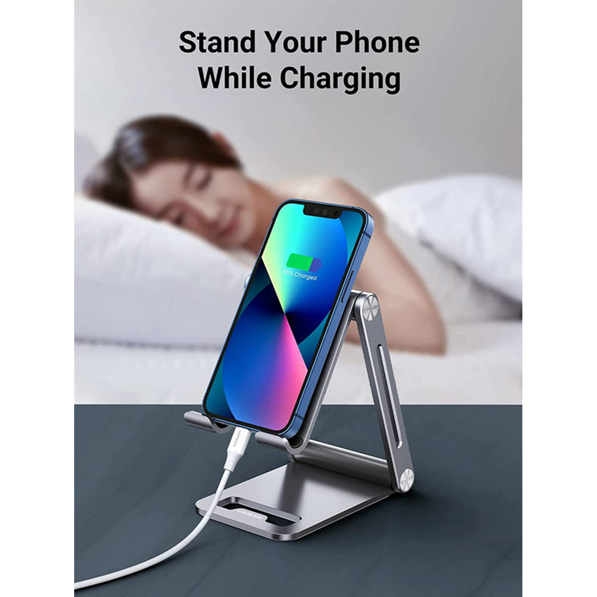 Ugreen Multi-Adjustable Metal Phone Holder with Roller (LP263/80708)