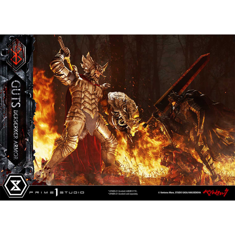 Ultimate Premium Masterline Berserk Guts, Berserker Armor Grunbeld VS Guts | DataBlitz