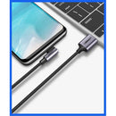 Ugreen Right Angle USB-A to USB-C Data Cable - 2m (Space Gray) (US284/50942)