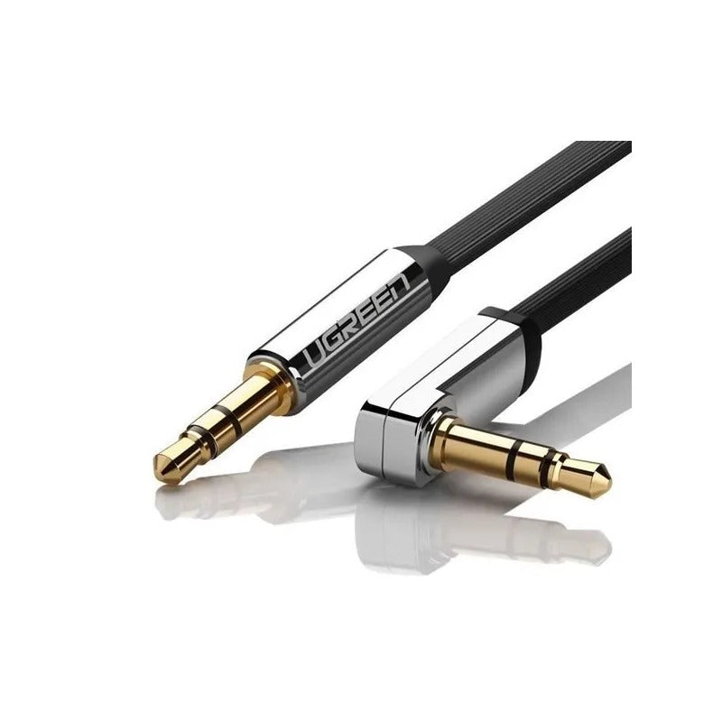 Ugreen 3.5mm Male to Male Round Cable - 2M (Black) (AV119/10597)