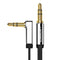 Ugreen 3.5mm Male to Male Round Cable - 2M (Black) (AV119/10597)