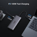 Ugreen USB-C To USB-A 3.2 + USB-A 3.0 + 2xUSB-C 3.2 + 2xHDMI + RJ45 Gigabit + SD & TF