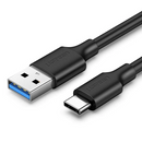 UGreen USB-C Male To USB 3.0 A 3A Data Cable - 1m (Black) (US184/20882)