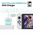 Ugreen Mini Robot Nexode 30W USB-C PD GaN Fast Charger (Pink Blue) CD359/45089