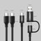 UGreen Type C 2.0 Male To Type C 2.0 Male 5A Data Cable - 1m (Black) (US316/70427)