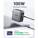 UGreen NEXODE 4-PORT GAN Fast Charger 100w (Black) (CD226/40737)