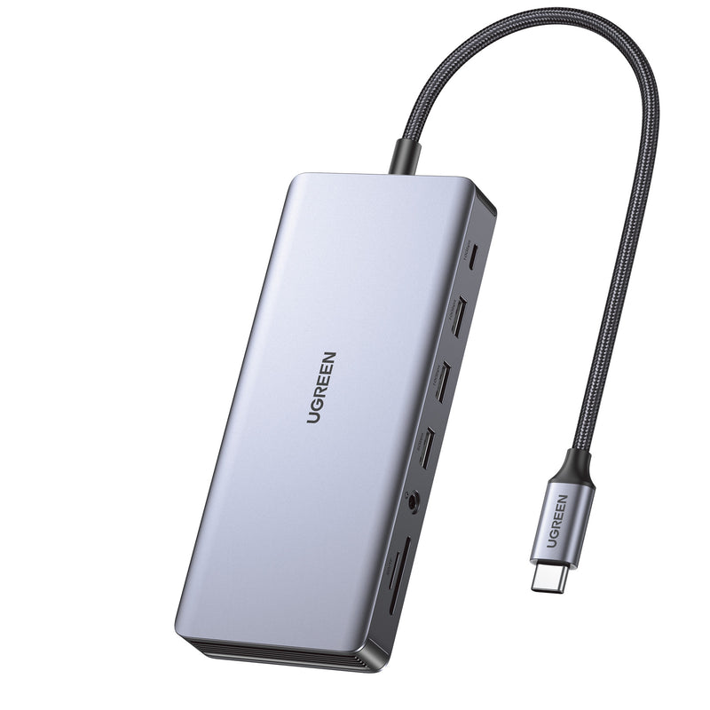 UGreen USB-C 13-In-1 Multifunction Adapter (Grey) (CM681/15978) | DataBlitz