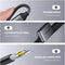 UGREEN Type-C Male To 3.5mm Audio+ Type-C Female Adapter (Gray) (CM193/50596)