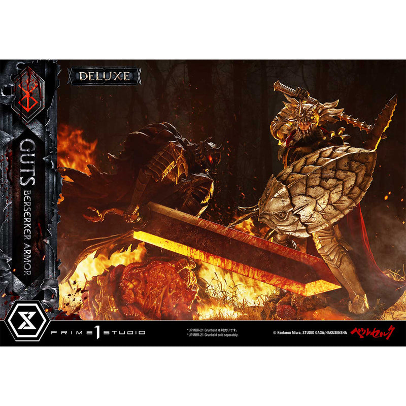Ultimate Premium Masterline Berserk Guts, Berserker Armor Grunbeld VS Guts | DataBlitz