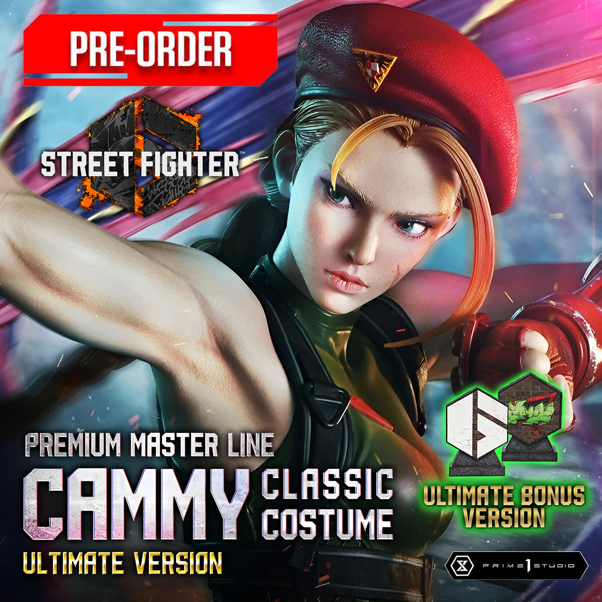 Premium Masterline Street Fighter 6 Cammy Classic Costume