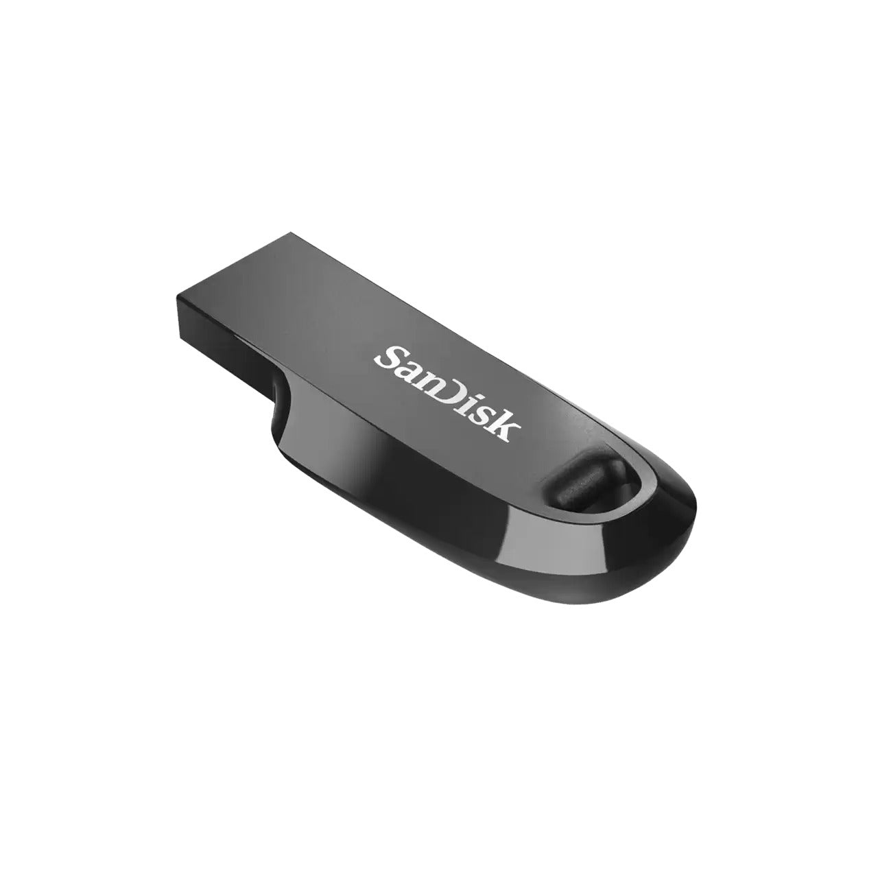SanDisk Ultra Curve USB 3.2 Gen 1 Flash Drive - 64GB (Mint, Indian Blue, Black)