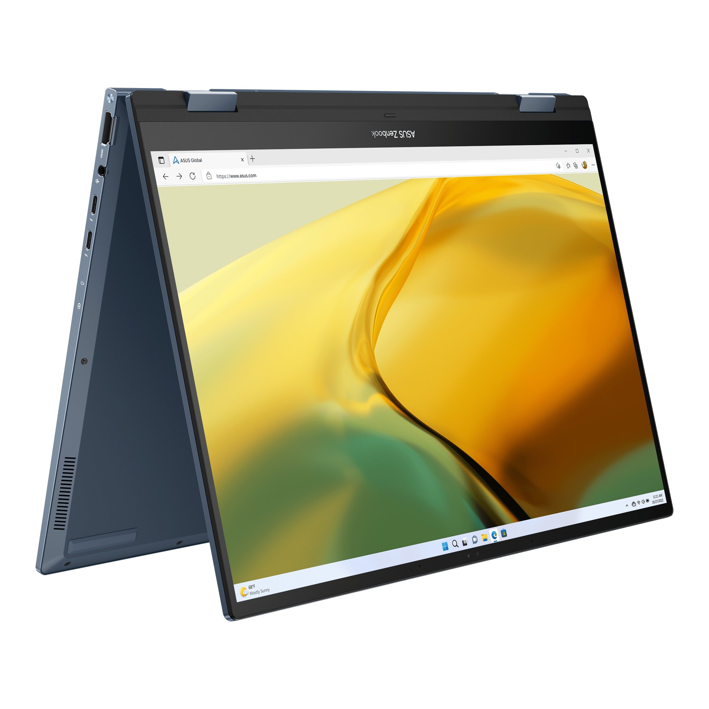 Asus Zenbook 14 Flip OLED UP3404VA-KN119WS Laptop (Ponder Blue)