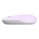 Asus Marshmallow MD100 Portable Wireless Mouse (Mist Purple) + Brave Green Cover
