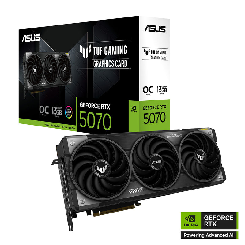 ASUS TUF Gaming GeForce RTX™ 5070 12GB GDDR7 OC