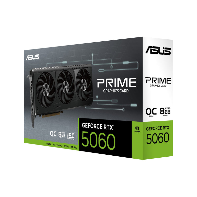 Asus Prime GeForce RTX 5060 OC 8GB GDDR7 Graphics Card