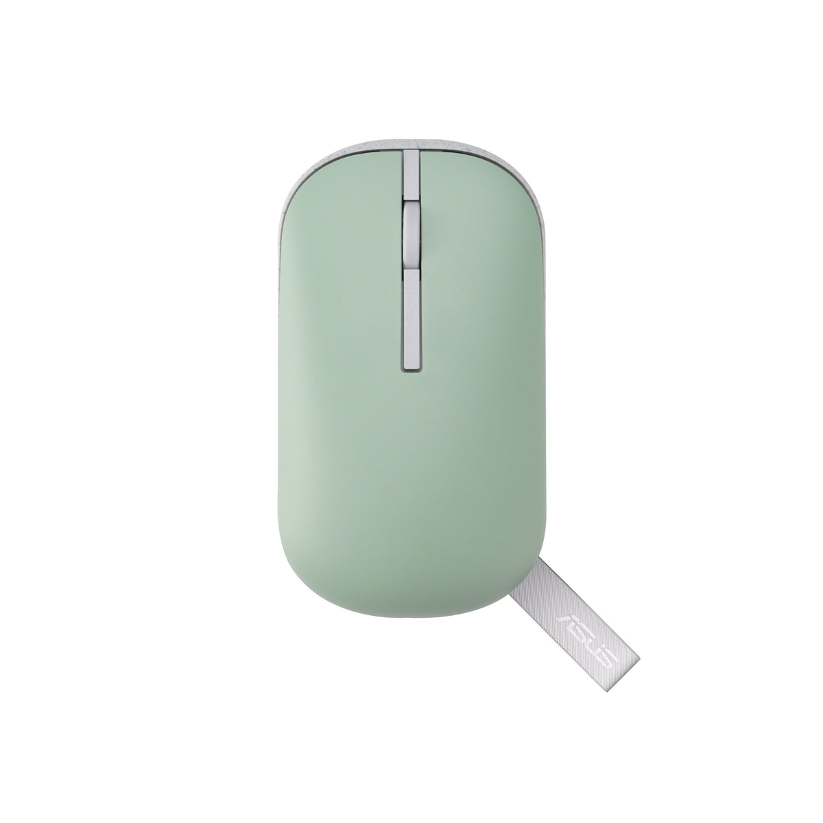 Asus Marshmallow MD100 Portable Wireless Mouse (Oat Milk) + Green Tea Latte Cover