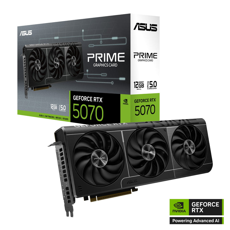 Asus Prime GeForce RTX 5070 12GB GDDR7 Graphics Card