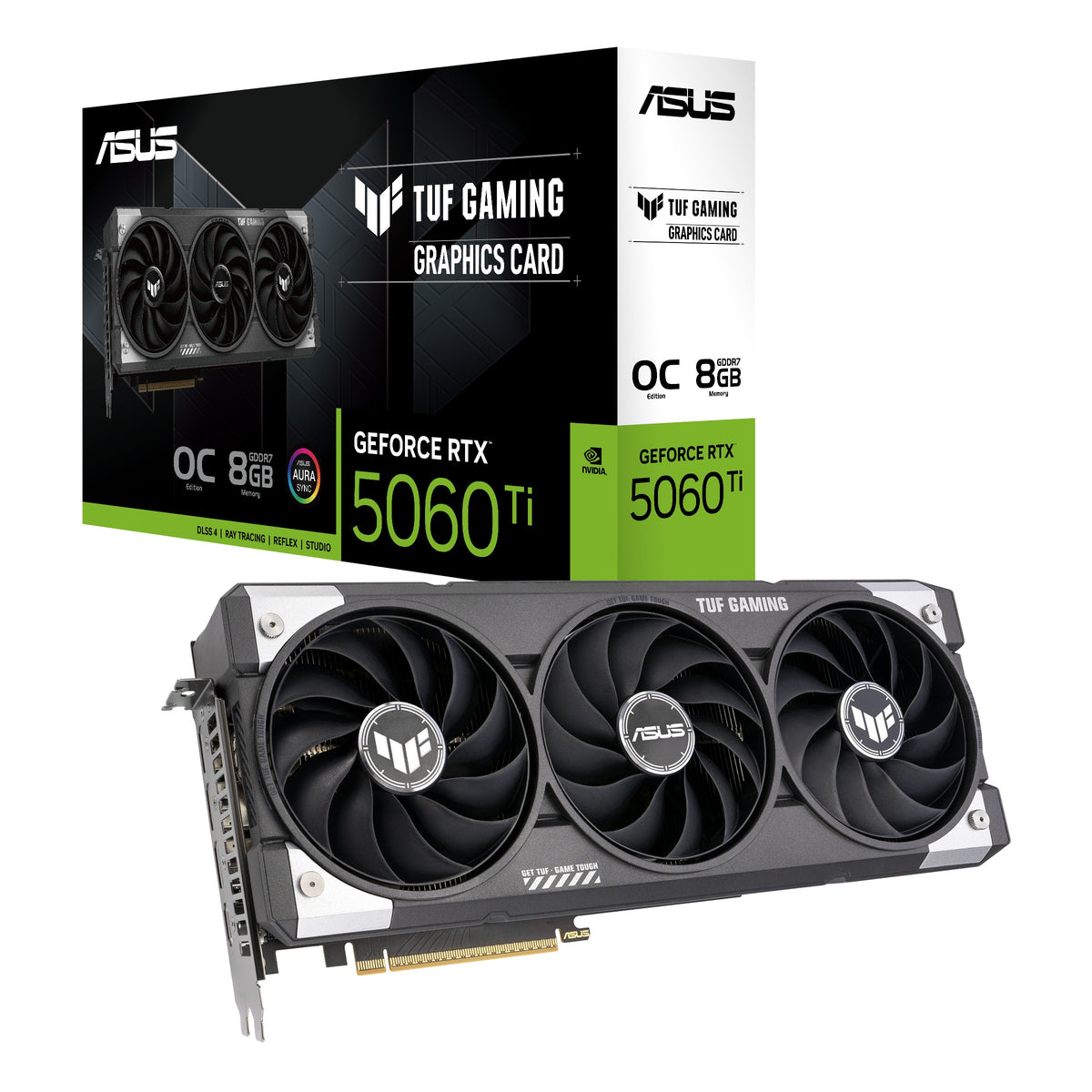 Asus TUF Gaming Geforce RTX 5060 TI 8GB GDDR7 OC Edition Graphics Card