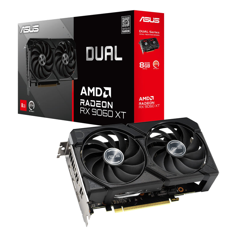 Asus Dual AMD Radeon RX 9060 XT 8GB GDDR6 Graphics Card