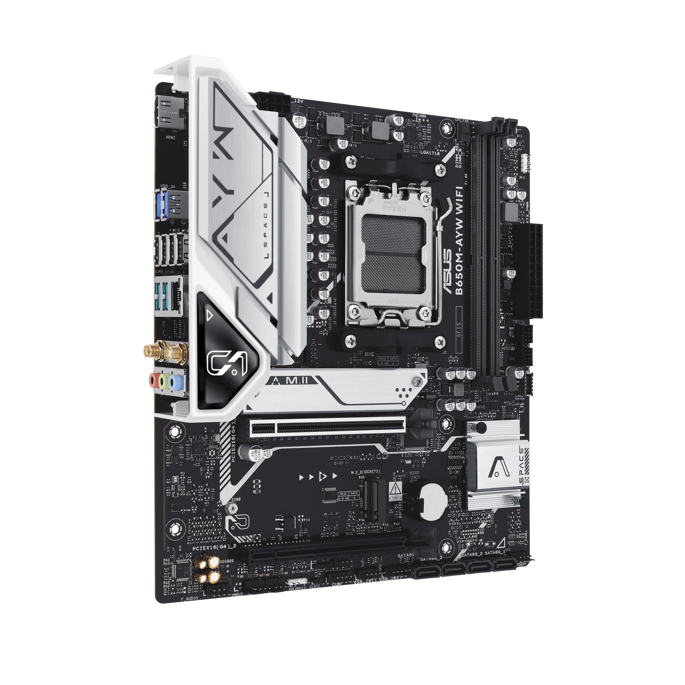 Asus B650M-AYW WiFi DDR5 AMD Motherboard Bundle
