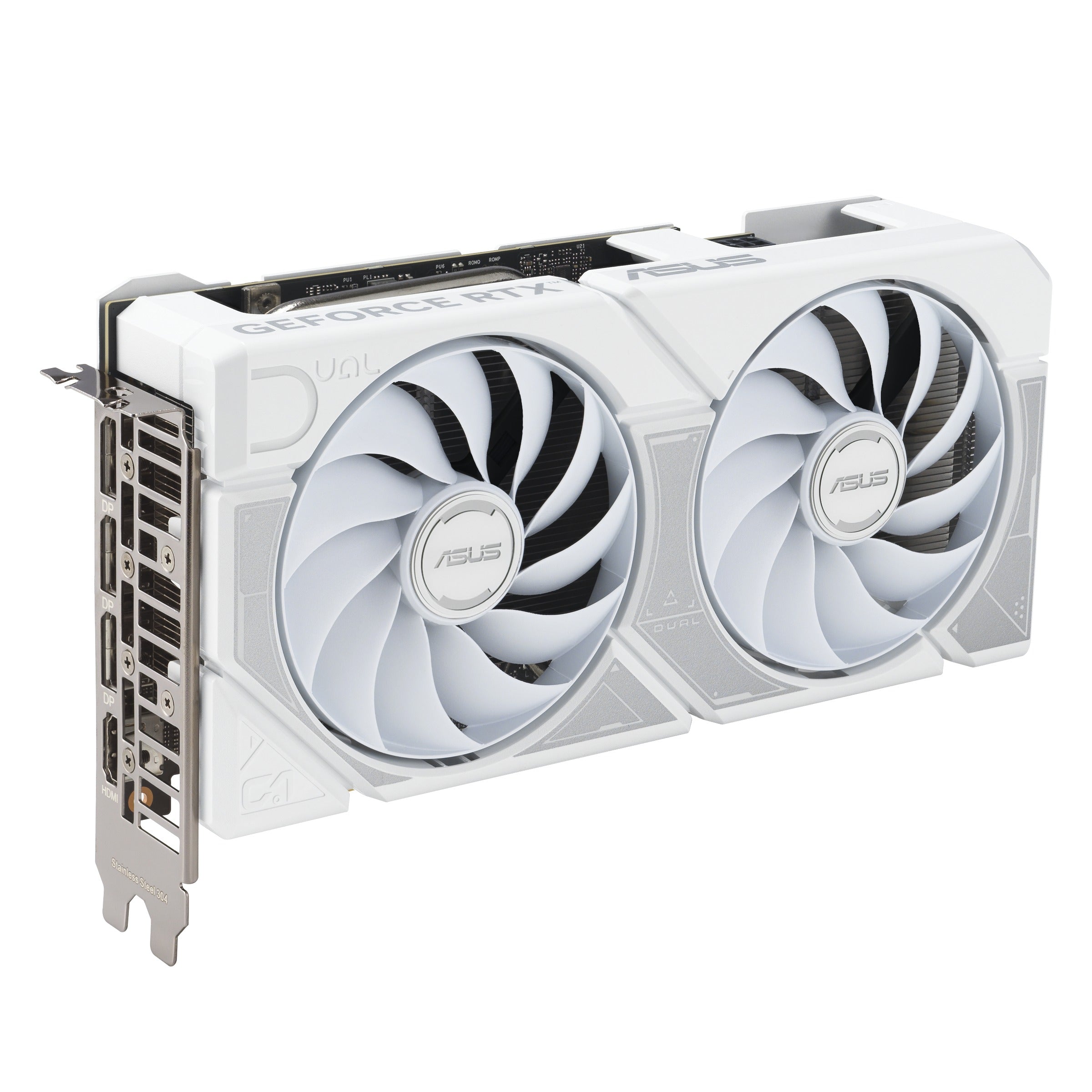 ASUS Dual GeForce RTX 5060 TI 16GB GDDR7 OC Edition Graphics Card (White)