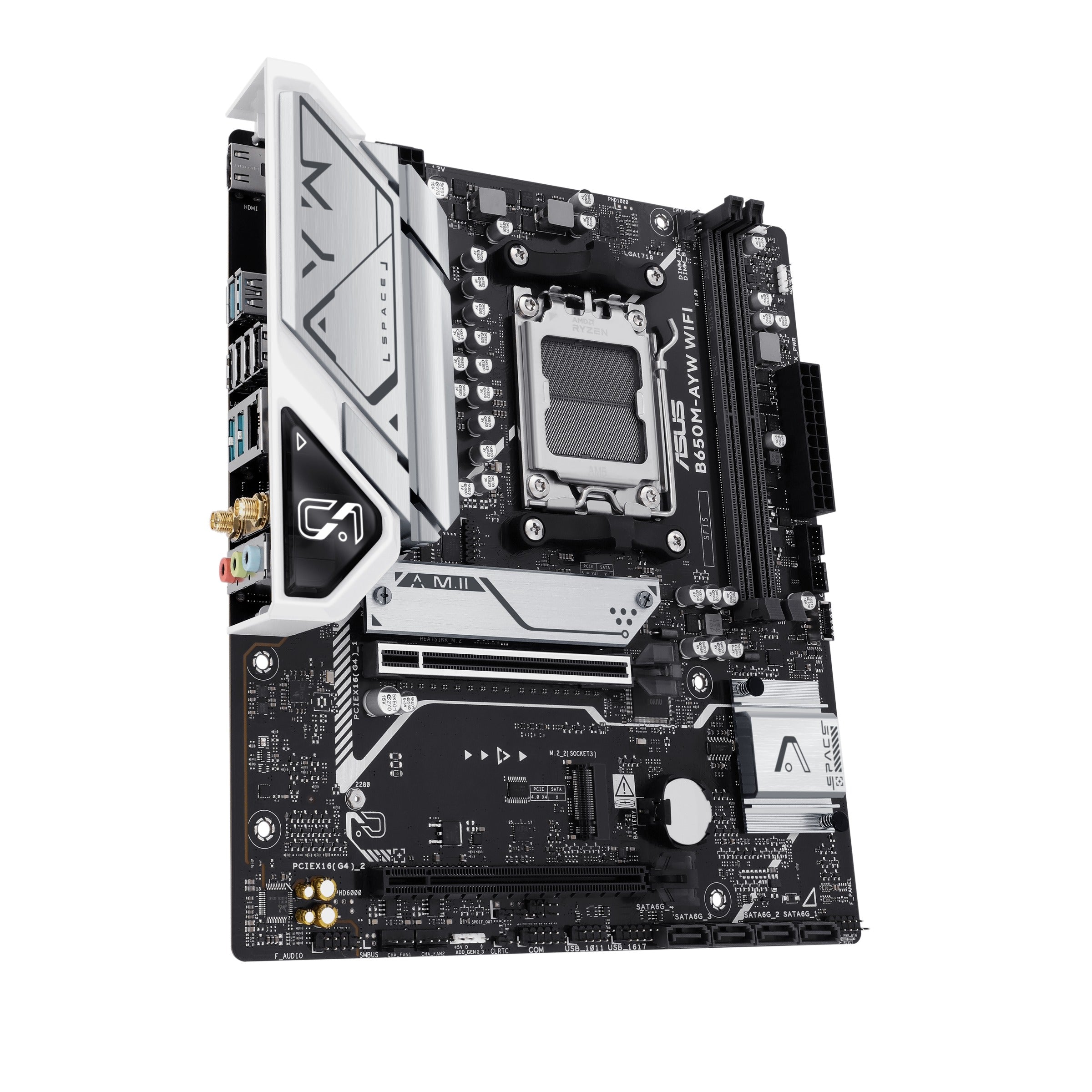 Asus B650M-AYW WiFi DDR5 AMD Motherboard Bundle