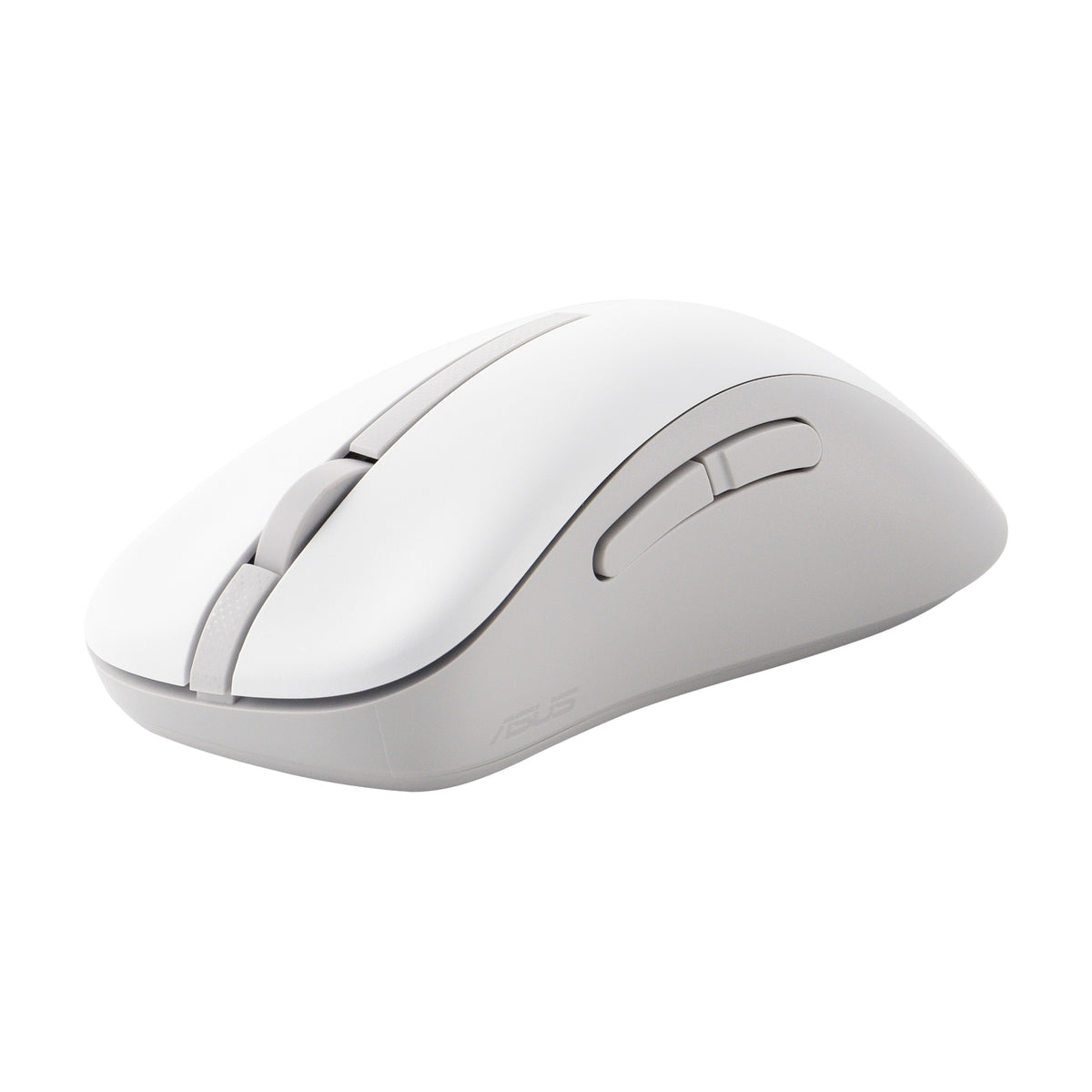 Asus MD102 Wireless Mouse (White, Dark Grey)