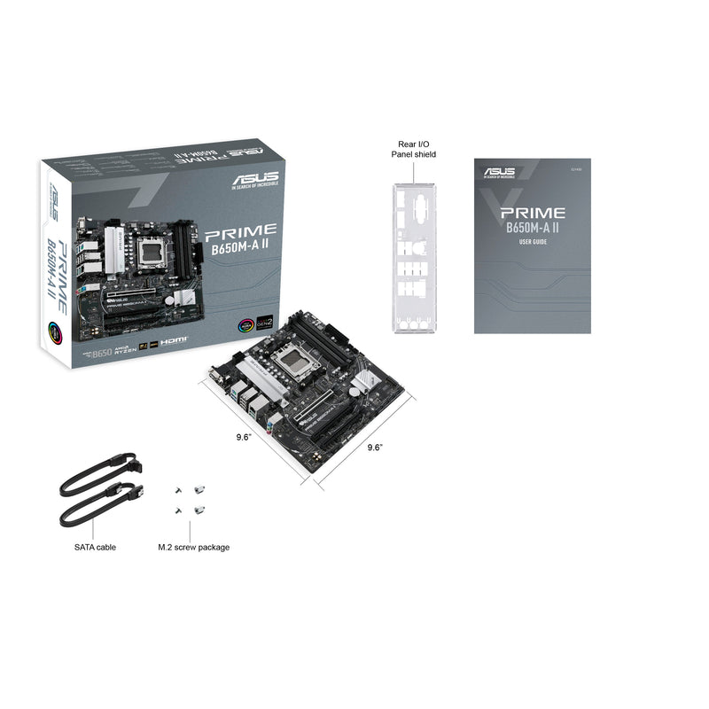 Asus Prime B650M-A II AMD AM5 Motherboard