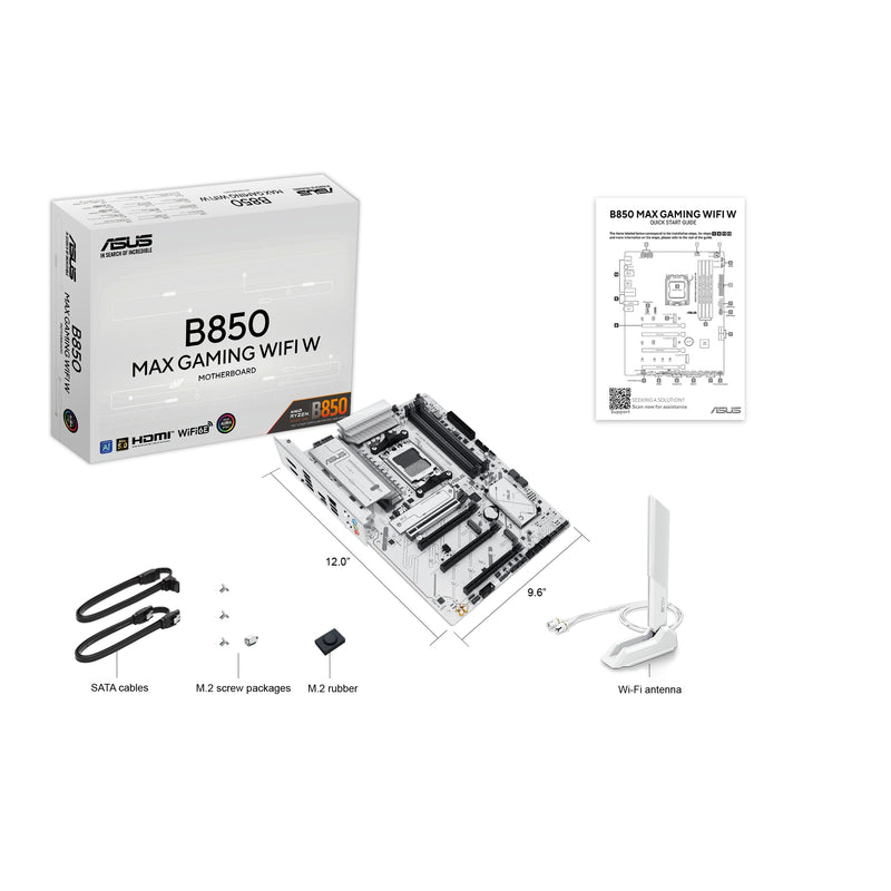 ASUS B850 Max Gaming Wifi W DDR5 Motherboard