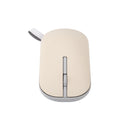 Asus Marshmallow MD100 Portable Wireless Mouse (Oat Milk) + Green Tea Latte Cover