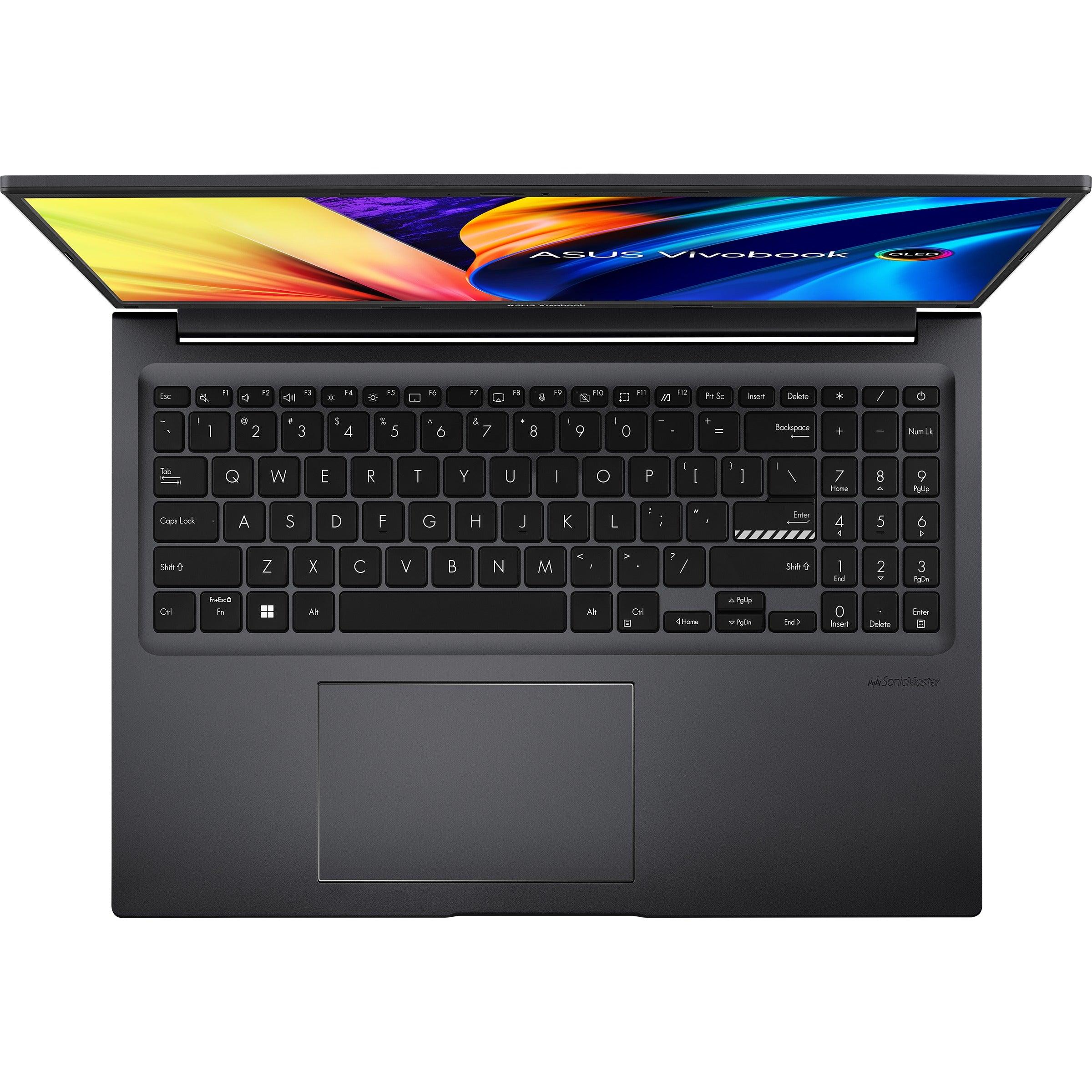 Asus Vivobook 16 OLED X1605ZA-MB236WS Laptop (Indie Black)