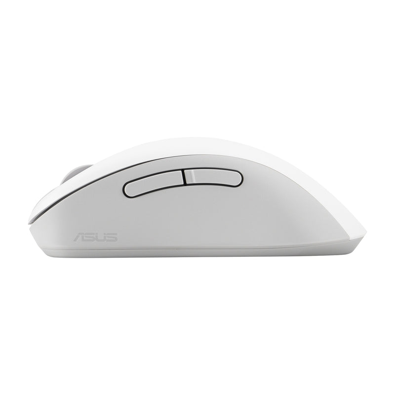 Asus MD102 Wireless Mouse (White, Dark Grey)