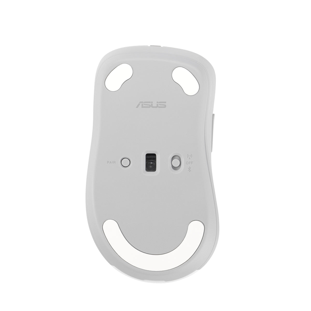 Asus MD102 Wireless Mouse (White, Dark Grey)