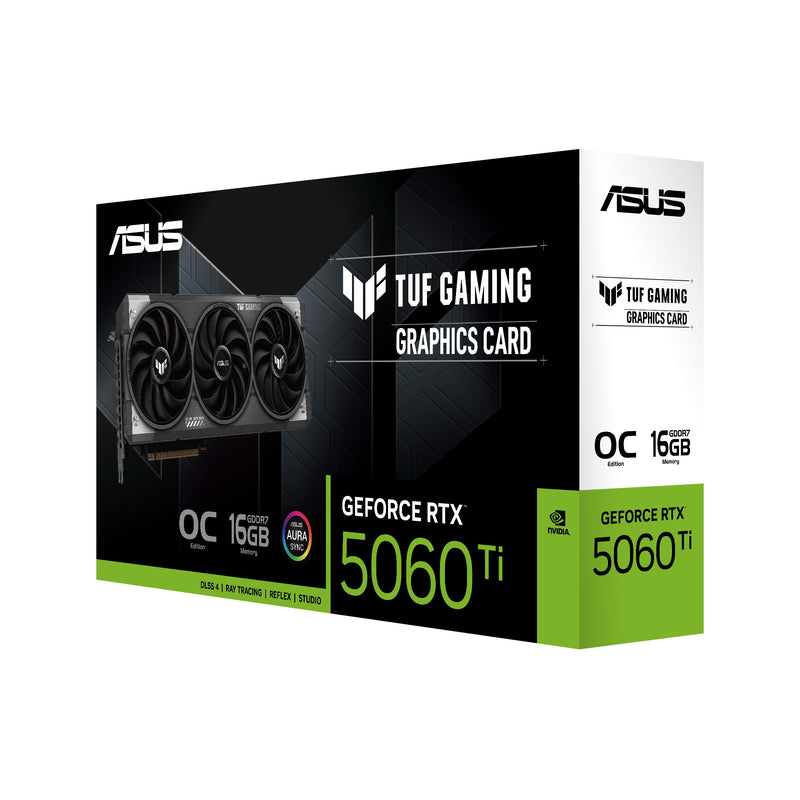 ASUS TUF Gaming Geforce RTX 5060 Ti 16GB GDDR7 OC Graphics Card