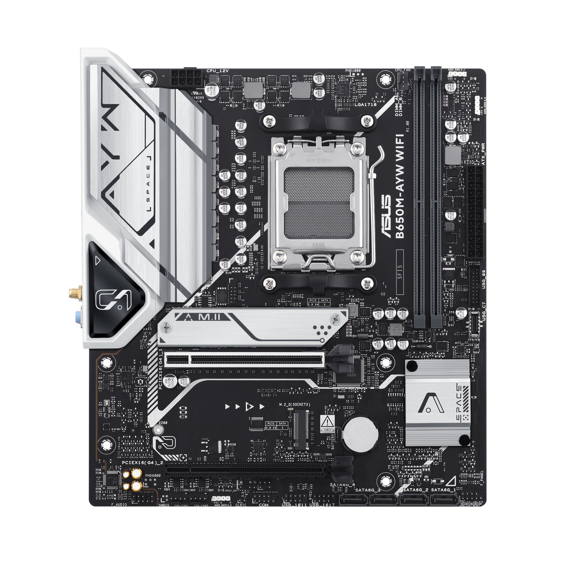 Asus B650M-AYW WiFi DDR5 AMD Motherboard Bundle
