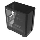 DarkFlash DB330M Mesh TG Panel Luxury M-ATX PC Case (Black, White)