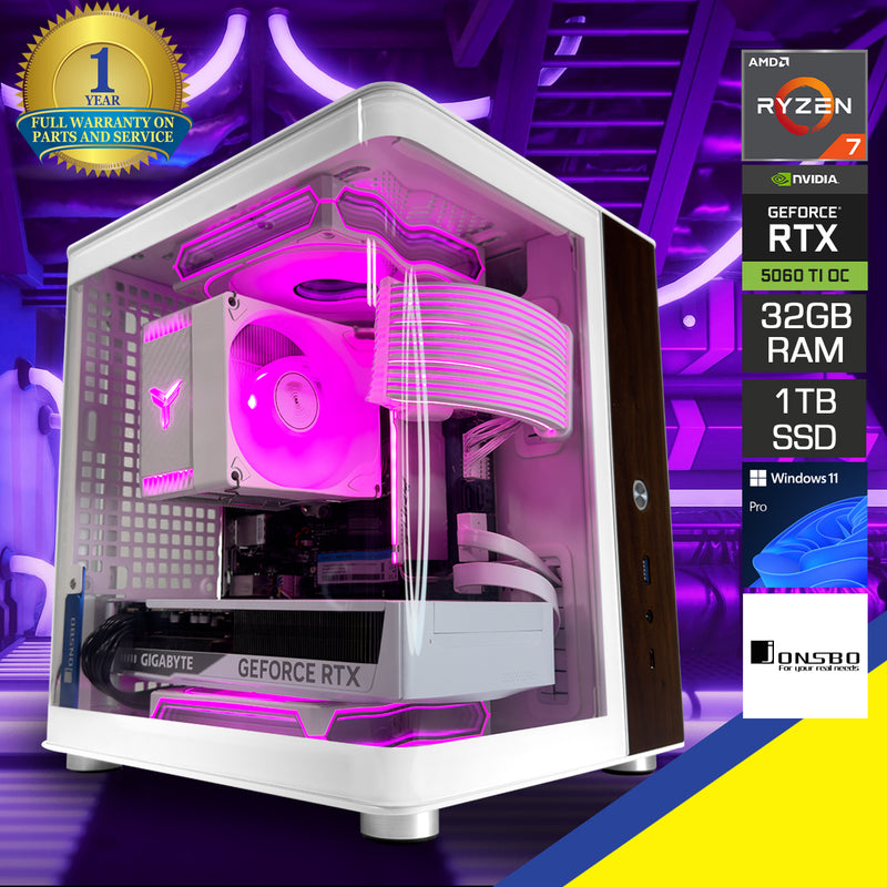 Elite Sigma TK-0 White Desktop Gaming PC
