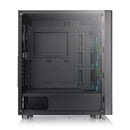 Thermaltake V250 TG RGB Air Mid Tower 4mm Tempered Glass With 120mm 5V RGB Front Fans Pc Case (Black)