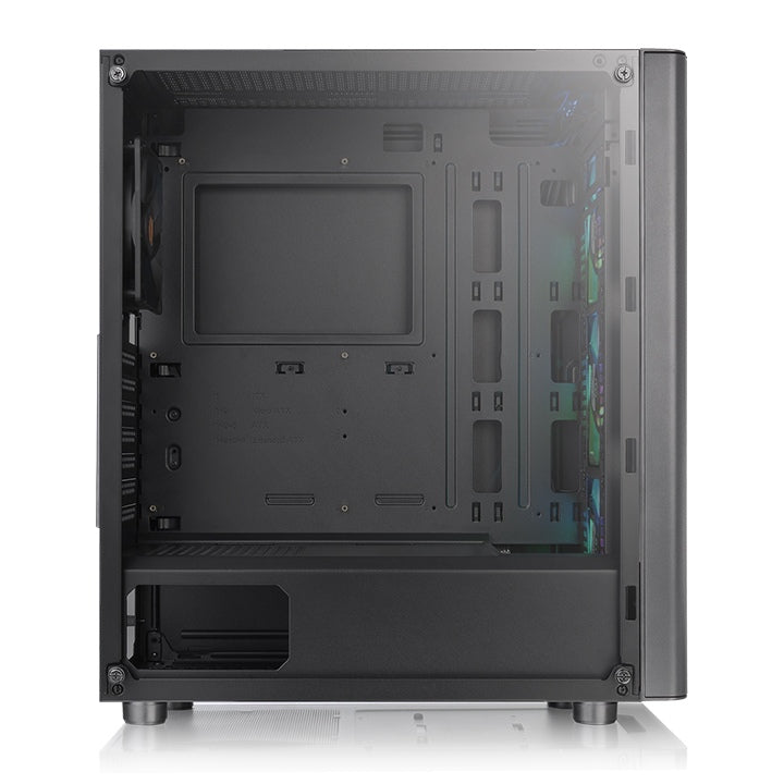 Thermaltake V250 TG RGB Mid Tower 4mm Tempered Glass PC Case (Black)