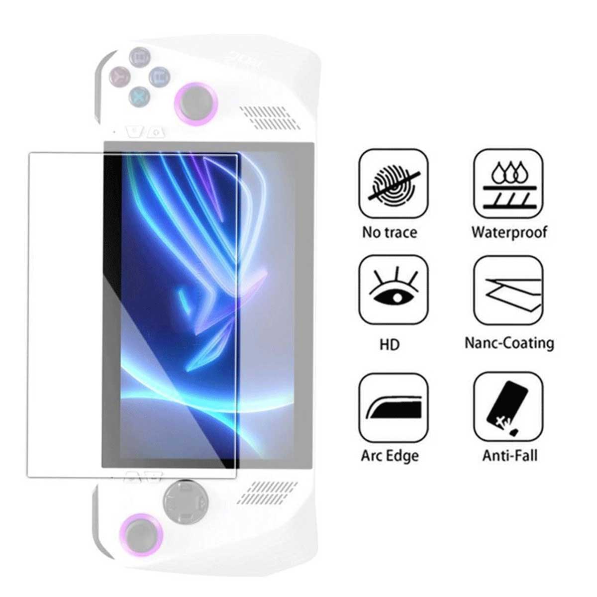 IINE HD Tempered Glass Film For ROG Ally (L851)