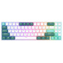 Royal Kludge RK71 Tri-Mode RGB 71-Keys Hot Swappable Mechanical Keyboard Camp Green (Blue Switch)