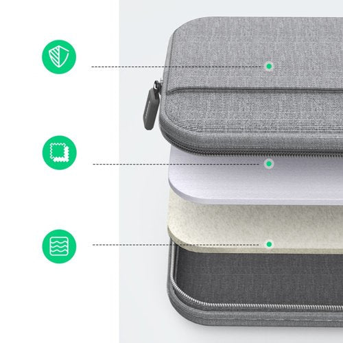UGreen 13"-13.9" Portable Laptop Bag (Gray) (LP437/20448)