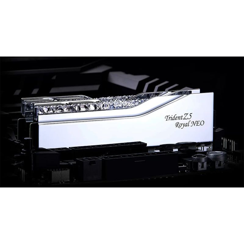 G.Skill Trident Z5 Royal Neo 64GB (2X32GB) DDR5-6000 CL30-36-36-96 1.40V AMD EXPO Desktop Memory (F5-6000J3036G32GX2-TR5NS)