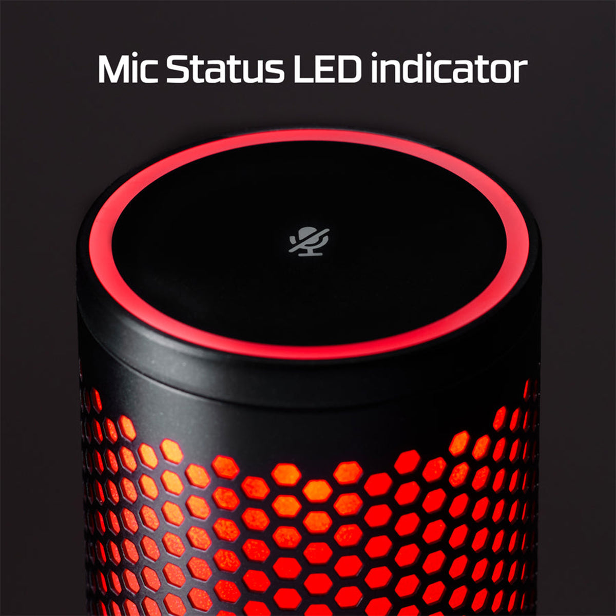 HyperX QuadCast 2 USB Microphone for PC/ Mac/ PS5/PS4 (Black) (872V1AA)