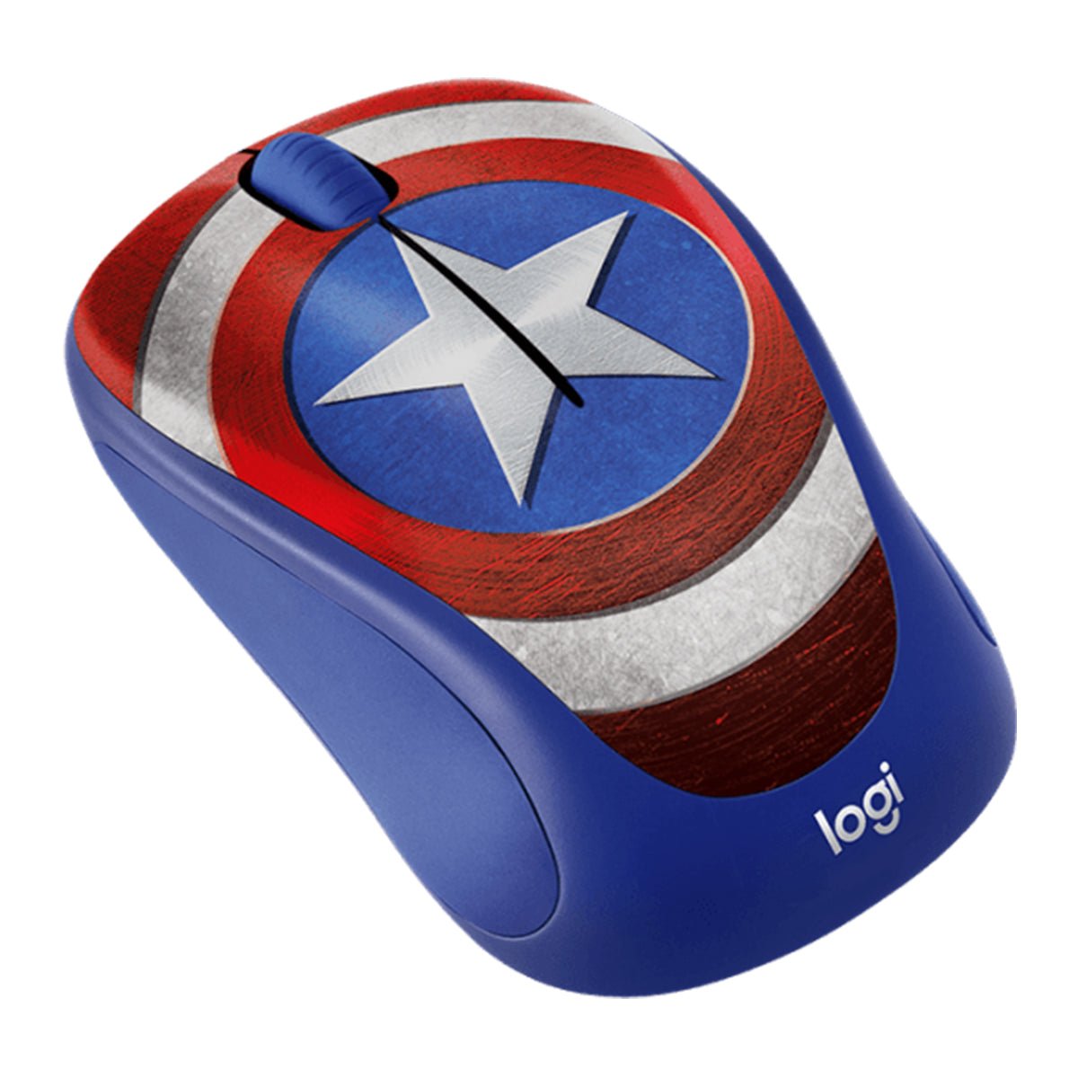 LOGITECH M238 CAPTAIN AMERICA MARVEL COLLECTION WIRELESS MOUSE - DataBlitz