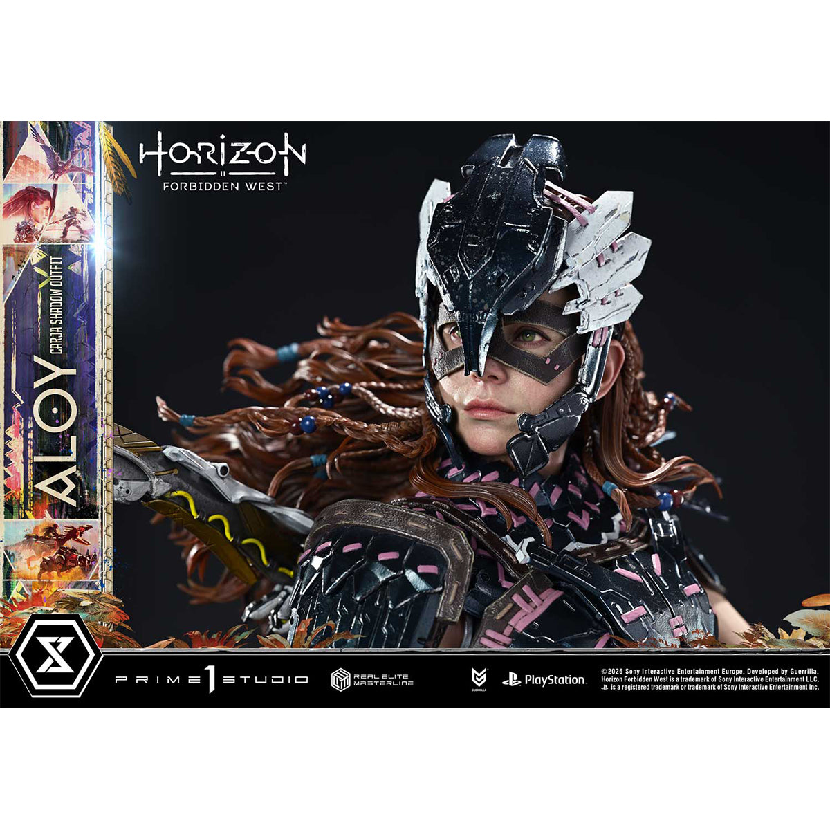 Real Elite Masterline Horizon Forbidden West Aloy Carja Shadow Outfit