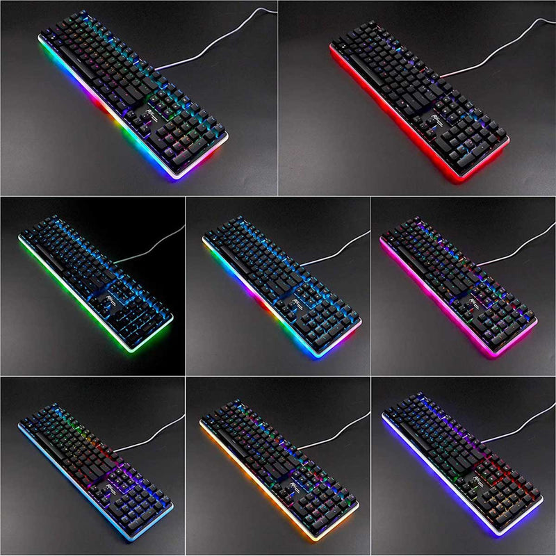 Royal Kludge RK918 Single-Mode RGB 108 Keys Wired Mechanical Keyboard Black