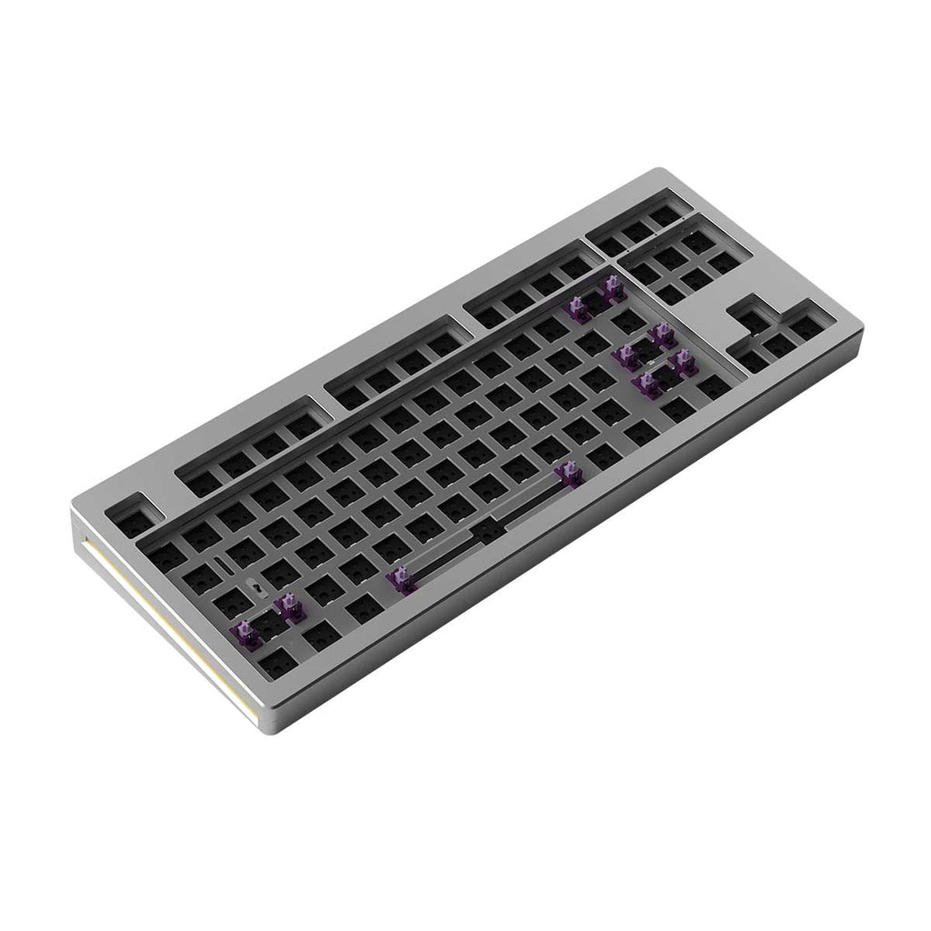 Mod3 Keyboard Monsgeek M3W DIY Kit Aluminum Case Multi-Modes RGB Hot-Swappable ...