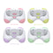 Dobe Controller Grip for Nintendo Switch / Switch OLED Joy-Pad (Pink/Yellow, Red/Blue, Purple/Green, Light Green/Light Blue) TNS-2130